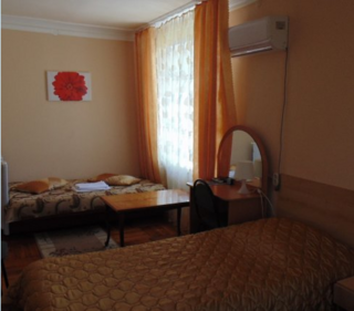 Гостиница Никопол Шахты Номер комфорт с 2 односпальными кроватями-3