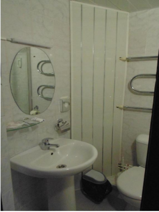 Гостиница Никопол Шахты Номер эконом с 2 односпальными кроватями-2